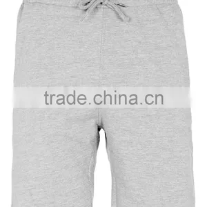 MGOO Hot Sale Raw Hem Sport Shorts Mens French Terry Cotton Shorts Plain Side Pockets Sweat Pants thumbnail-2