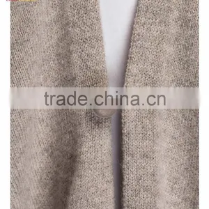 Solid Color Women Cashmere Poncho Cape Clothing thumbnail-4