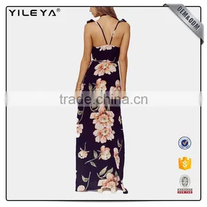 2017 Deep-V Sexy Backless Lady Dress thumbnail-5