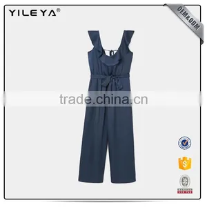 2017 Summer Fashion Long Floral Sexy Women Jumpsuit thumbnail-2