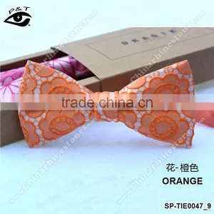 New Design High Quality Jacquard Floral Bow Tie For Wedding Party Dance thumbnail-3