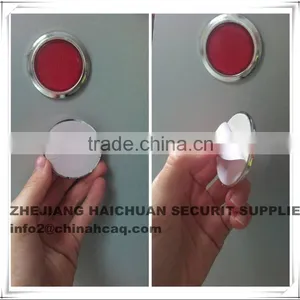 Red and Yellow 5cm Diameter Adhesive Reflector for Car thumbnail-2