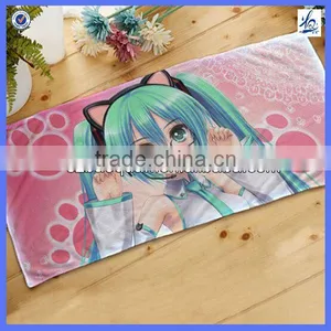 Reactive Printing Microfiber Towel Print Logo Oem Design thumbnail-1