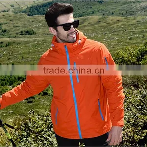 OEM Outdoor Lightweight Polyester Waterproof Men Sports Jackets thumbnail-3