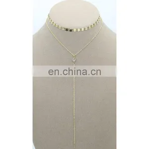 Fashion Long Chain Necklaces Thin Chain Choker Necklace thumbnail-4