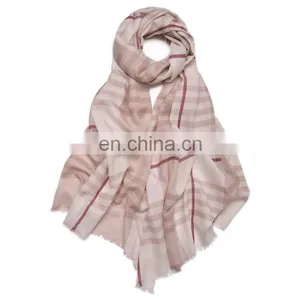 100% Cashmere Wool Women Fashion Scarf thumbnail-1