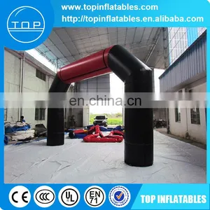 Customized Black Advertising Inflatable Arch With Detachable Printing thumbnail-1