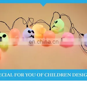 Fashion Popular Multicolored Light String Skull Ghost Halloween Party Decoration for Sale thumbnail-3