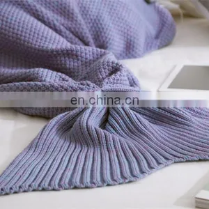 Manufactory Walmart Textile Stock Wholesale Mermaid Tail Blankets Warm Winter Blanket thumbnail-4