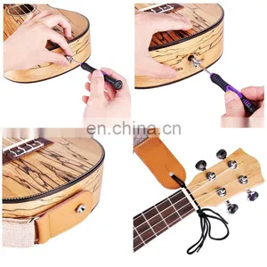2017 New Design Leather Ends Cotton Ukuelel Straps thumbnail-6