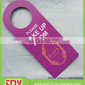Do Not Disturb and Please Make Up Room Card, Hotel Door Hanger thumbnail-3