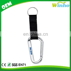 Winho Carabiner With Split Ring & Nylon Strap thumbnail-4