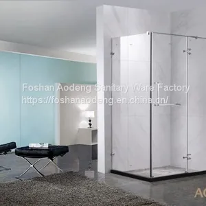 Clear Glass Hinge Door Shower Enclosure thumbnail-1