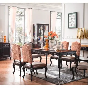 Luxury Solid Wood Dining Room Sets Customizable thumbnail-1