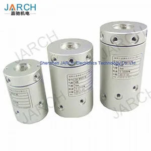 JARCH Max Speed 2000RPM Rotary Union Pneumatic , Aluminum Rotary Joint 6 Passage Pneumatic Slip Ring thumbnail-1