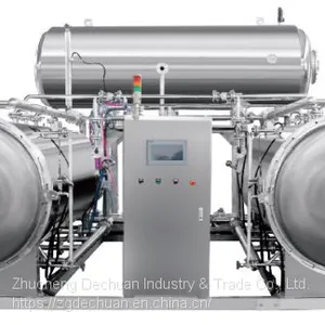 Automatic High Temperature Static Retort Sterilizer / Sterilization Machine/hot Water Shower Type thumbnail-1