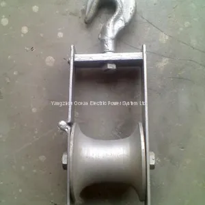 Sky Roller; Aerial Cable Roller; Cable Stringing Hanging Roller thumbnail-4