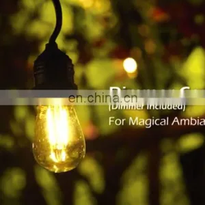 33ft 48ft Great Christmas Light Fight Decorative S14 Led Garden Lighting Waterproof thumbnail-3