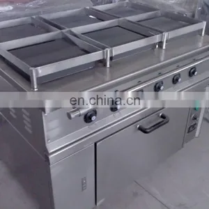 6 Plate Square Burner Hot Electric Cooking Range With Oven thumbnail-1