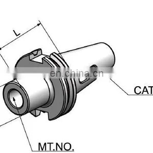 CAT40CAT50-MTA/MW1234 With Flat Tail Mohs Tool Holder thumbnail-2