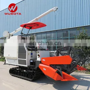 4LZ-4.5 Machinery Paddy Field Use Full Feeding Rice Harvester Combine Harvest Machine thumbnail-3