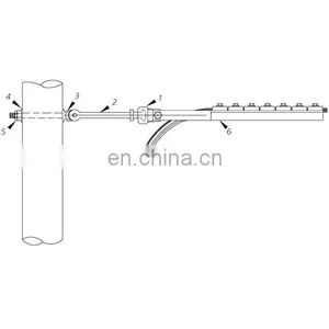 OPGW Single /Double Dead End Wood Pole/H-Frame Configuration Assemblies thumbnail-1