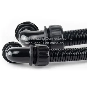 Right Angle Watertight Corrugated Tubing Fittings thumbnail-1
