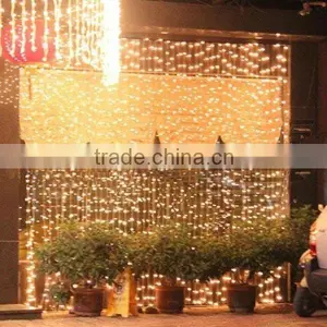 Decorating Holiday Wedding Curtain Lights Icicle String Lights HNL099 thumbnail-4