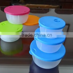 Hot Selling 3 Pcs Plastic Food Storage Container thumbnail-1