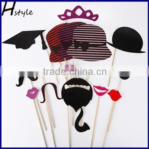 Colorful Props On A Stick Mustache Photo Booth Party Fun Christmas Favor PFB0033 thumbnail-1