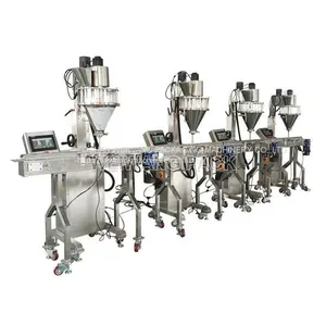 Automatic/semi-automatic Powder Dosing Filling Sealing Capping Line thumbnail-1