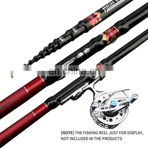 Hard Carbon Fiber Hand Fishing Pole Telescopic Fishing Rod 4.5 M 5.4 M 6.3 M 7.2 M Rock Rod thumbnail-3