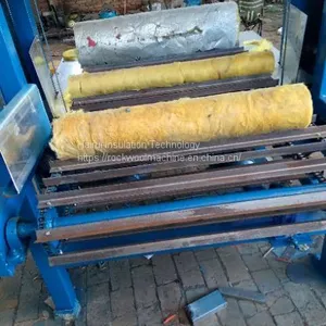 Rockwool Pipe Rolling and Making Production Line-Small Capacity Model thumbnail-2