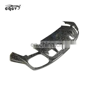 Dry Carbon Fiber Front Lip Diffuser Side Skirt Rear Spoiler for Porsche Panamera 971 Forged Carbon Fiber thumbnail-3