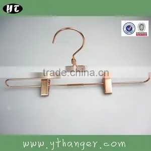 HA6918 Luxury Metal Hanger Durable Copper Wire Coat Hanger Quality Choice thumbnail-5