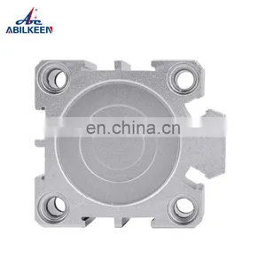SDA Bore12-25mm SDA12 SDA16 SDA20 SDA25 Female/male Thread Magnet Double Acting Compact Square Thin Small Air Pneumatic Cylinder thumbnail-5