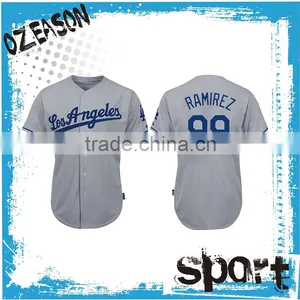 Wholesale Custom Baseball Uniforms Black Plain Mens Mesh Baseball Jersey thumbnail-1