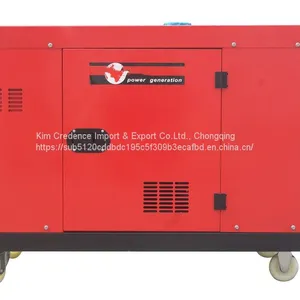 Hot Sale for Home/Outdoor Use Silent Diesel Generator With Electric Starter, Ce Euro V, EPA thumbnail-2