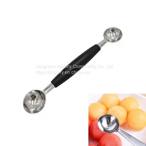 Amazon Best Seller Gadgets 2022 Fruit Vegetable Carving Tools Double Head Watermelon Baller Ice Cream Scoops thumbnail-1