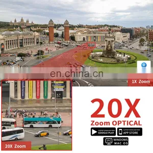 20X Zoom 2MP IP Camera 4G SIM CARD Security Outdoor PTZ 1080P HD CCTV Dome Surveillance Cam Motion Tracking CamHipro thumbnail-4