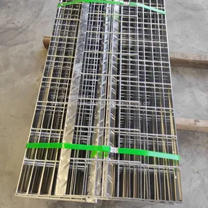 Supply and Welding Galvanized Steel Grating Platform Steel Grating Plate Steel Ladder Trench Cover Plate thumbnail-5