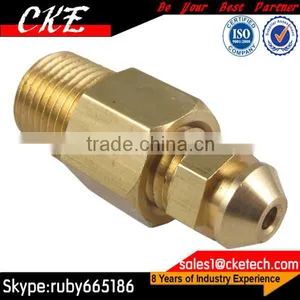 Precision Brass CNC Turned Axile Shaft in Machinery Parts thumbnail-1