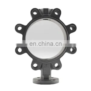 Concentric Ventilation Control Gaskets Sanitary Pneumatic Butterfly Valve Body thumbnail-1