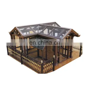 JYD Waterproof Soundproof Heat Insulation Modern Design Aluminum Glass House With Factory Direct Price thumbnail-1