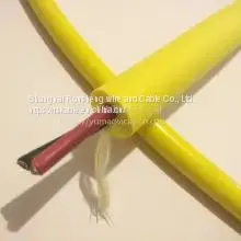 Salt Water Proof Cable 2 Core 28/26/24/20/18/17/13AWG Zero Buoyancy Twisted-pair Cable ROV Zero Gravity Cable thumbnail-2
