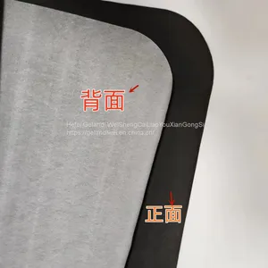 Disposable Non-woven Black Barber Bib Hair Tools Dyed Hair Wai Cloth Waterproof Dustproof Thickening thumbnail-5