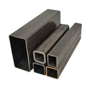 Customized Gas And Oil Api5l Grb Seamless Black Steel Pipe Precision Square Seamless Steel Pipes With Q235 Q345 Steel thumbnail-5