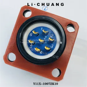 Y11X Series Circular Connector Plug Socket Y11X-1007TJ2 Y11X-1007ZK10 thumbnail-4