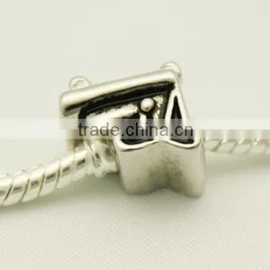 Christmas Decorations Gold Sunflower Metal Beads for Bracelet thumbnail-3