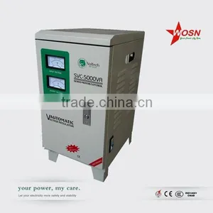Stand Type 5000va 5kw Svc High Precision Automatic Power Voltage Regulator thumbnail-1